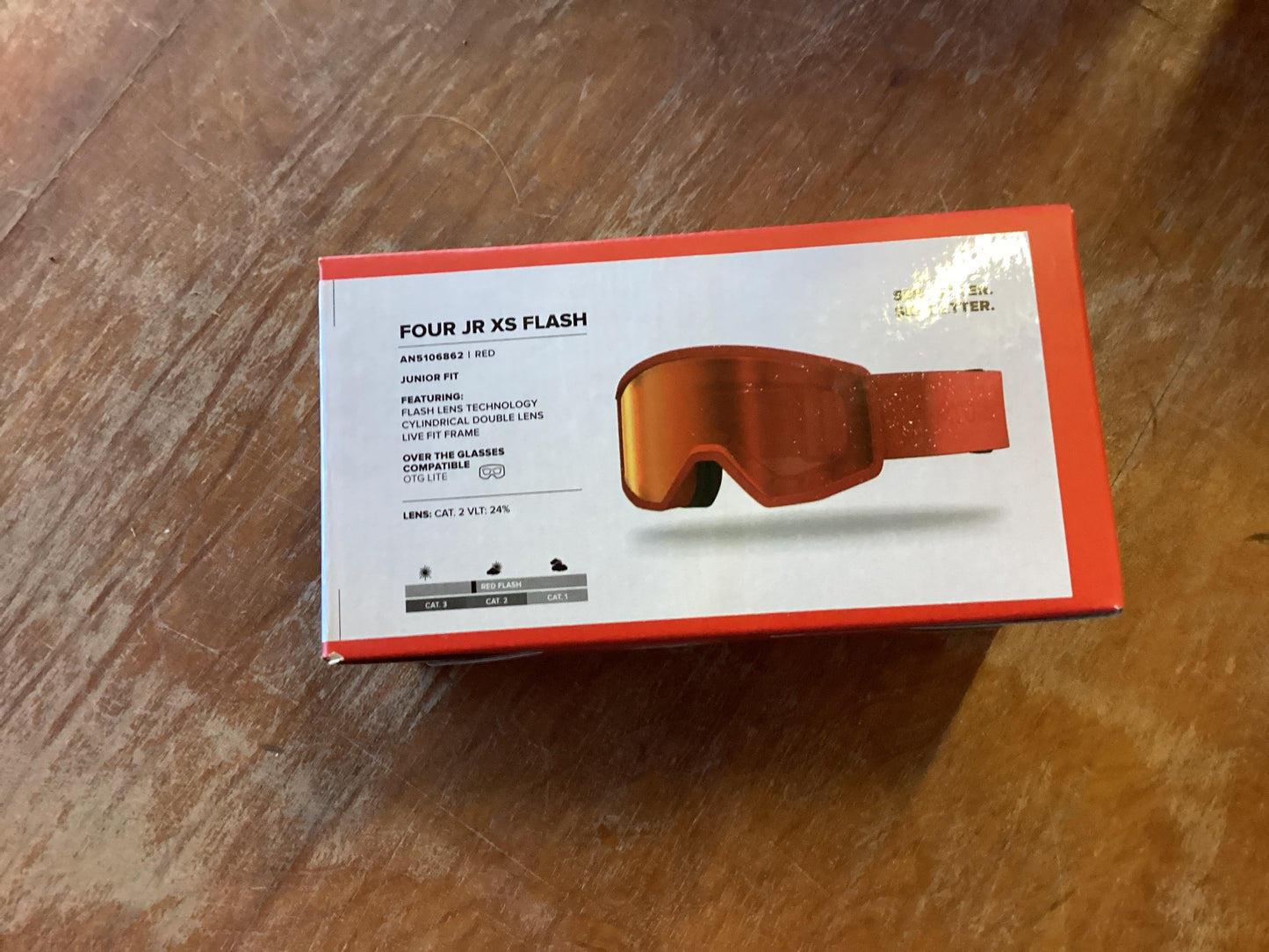 Atomic four jr Xs flash goggles