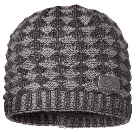 Mens Double Waffle Beanie