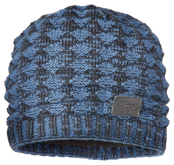 Mens Double Waffle Beanie