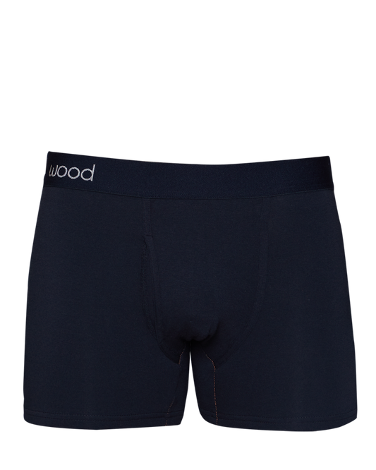 Wood Boxer Brief Underwear (3in/with fly) (Men)