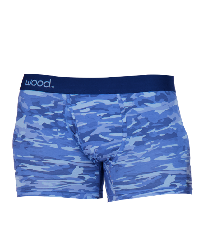 Wood Boxer Brief Underwear (3in/with fly) (Men)