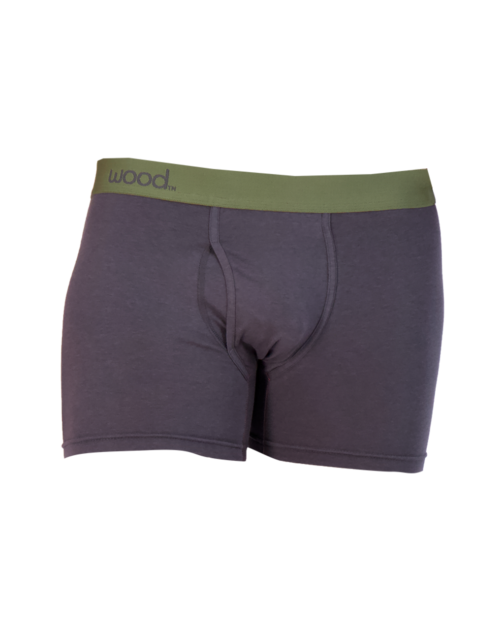 Wood Boxer Brief Underwear (3in/with fly) (Men)