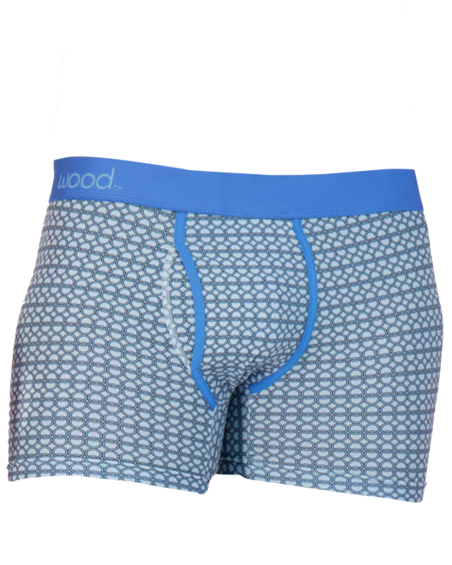 Wood Boxer Brief Underwear (3in/with fly) (Men)