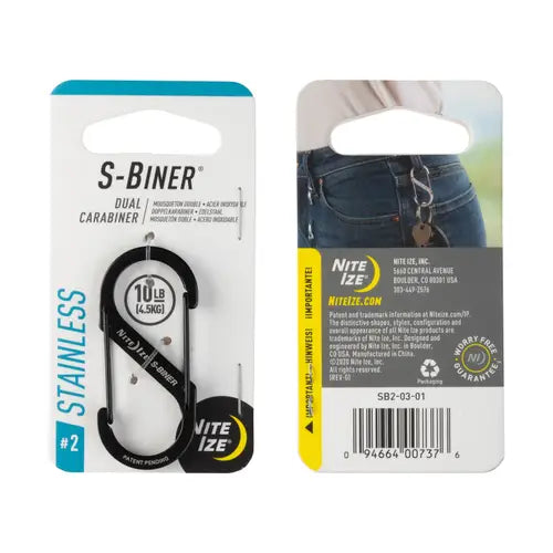 Nite Ize S-Biner® Stainless Steel Dual Carabiners