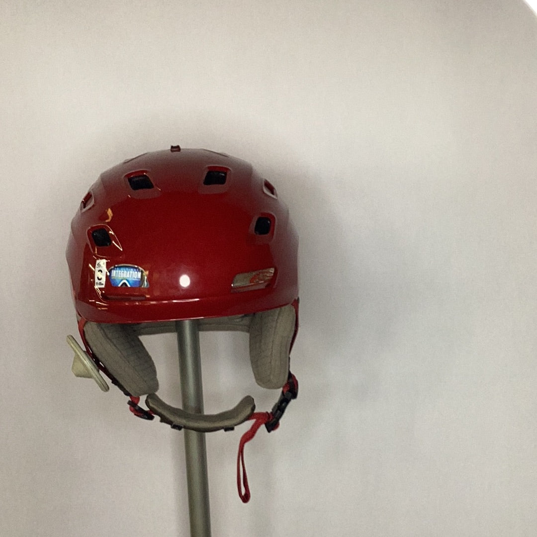 Kids Smith Helmet Gloss Red