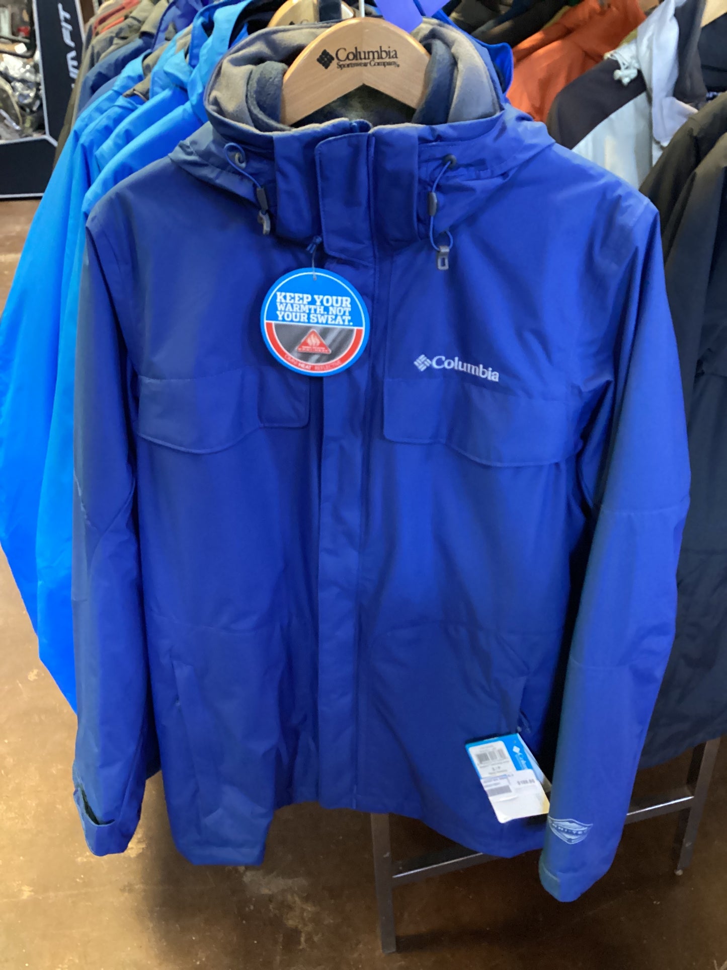 Mens Columbia Bugaboo Interchange Jacket