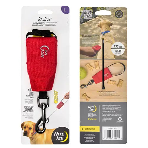 Nite Ize RadDog™ Retractable Pocket Leash - Large